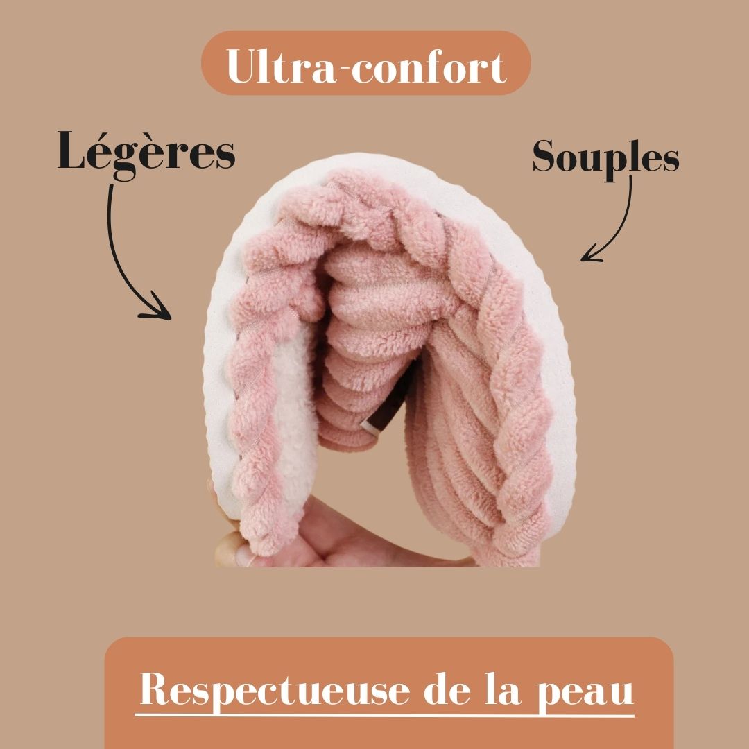 Pantoufles, chaussons femme chaudes, hiver, rose, fausse fourrure, doux, cocooning ambage modèle MALY souple, antidérapant, détente, basique, souple